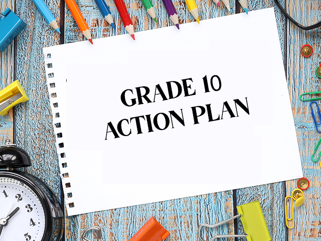 10th Grade Parental Action Plan